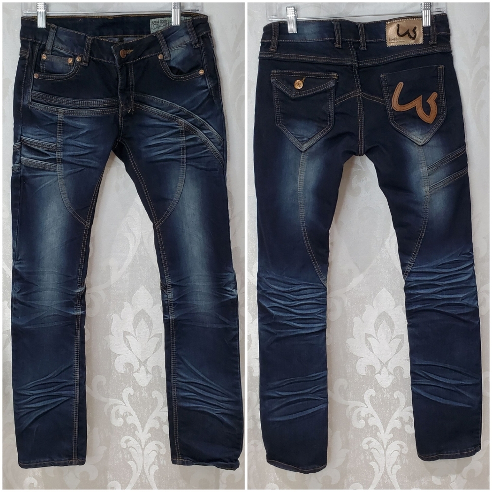 JAPRAG DENIM Dark Wash Skinny Jeans Size 38